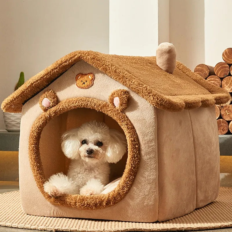 Enclosed Pet Bed